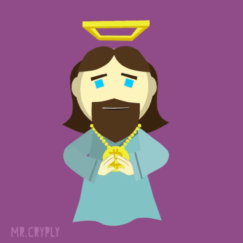 Jesus Christ Facepalm GIF by Mr.Cryply