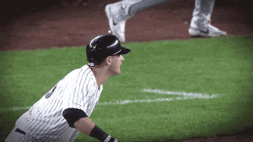 Excited Major League Baseball GIF by New York Yankees