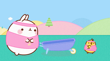 sport no GIF by Molang.Official