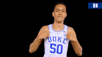 justin robinson sport GIF by Duke Men's Basketball