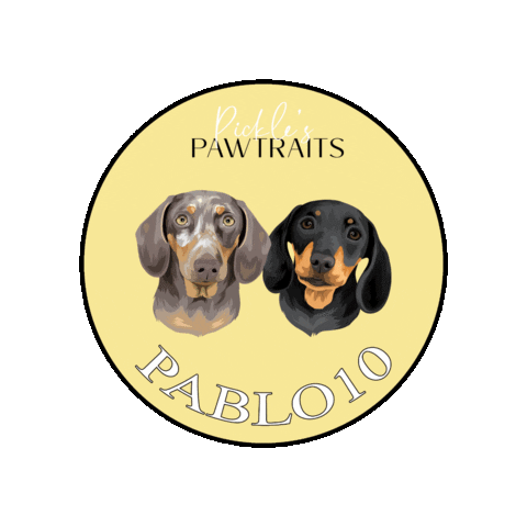Picklepp Sticker by Pickle's Pawtraits