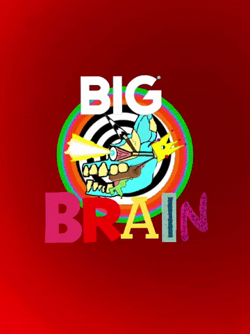 Be Smart Big Brain GIF
