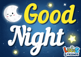 Sleepy Good Night GIF by Lucas and Friends by RV AppStudios