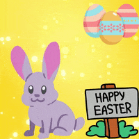 Easter Bunny GIF by Digital Pratik