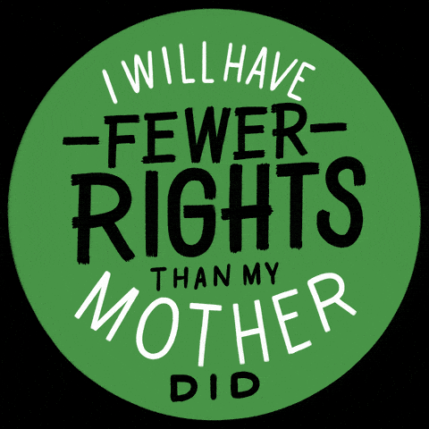I will have fewer rights than my mother did