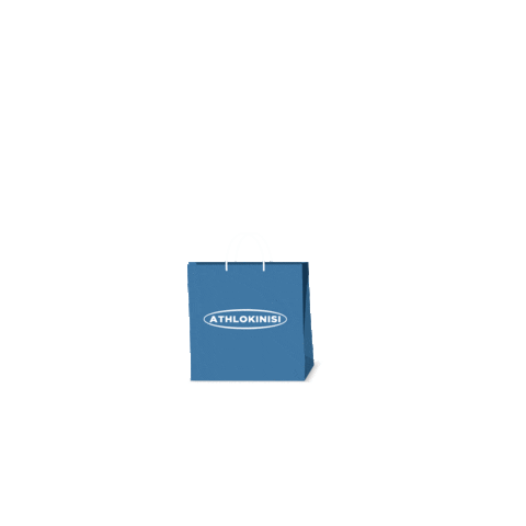 Shopping Bag Sticker by Athlokinisi
