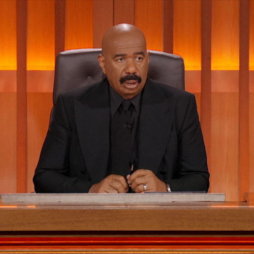 Confused Steve Harvey GIF by ABC Network