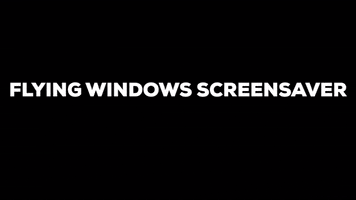 Flying Windows GIF