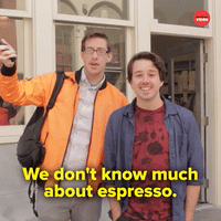 Don't know espresso