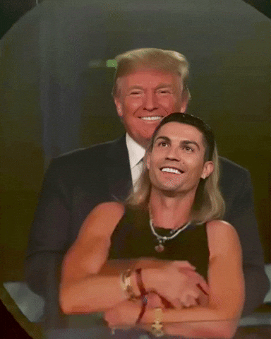Trump Ronaldo GIF