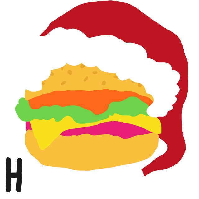 Bioburger Sticker