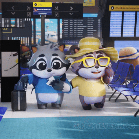 Happy Travel GIF by Family Cando