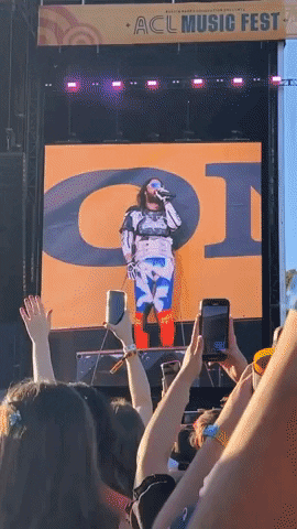 Jared Leto Concert GIF by Storyful