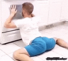 Stare Lying GIF