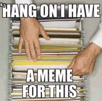 Hang On Wait GIF