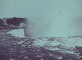 Water Waterfall GIF by Archives of Ontario | Archives publiques de l'Ontario