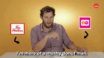 Dunkin Donuts Donut GIF by BuzzFeed