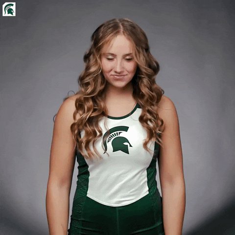 Hannah Niederquell GIF by Michigan State Athletics