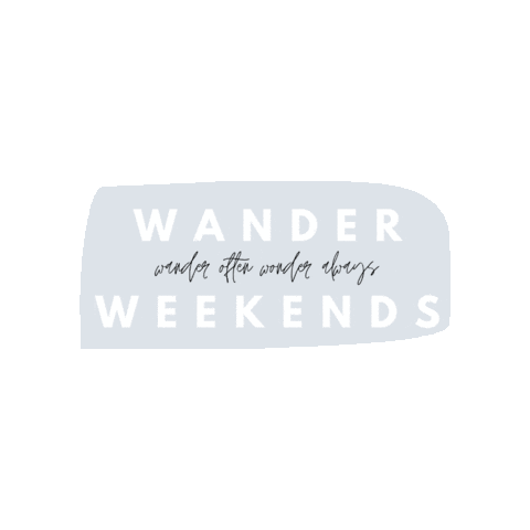 wanderweekends.nz Sticker