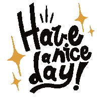 Have A Nice Day Star Sticker