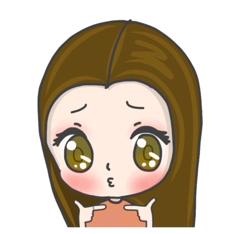 Shy Sticker