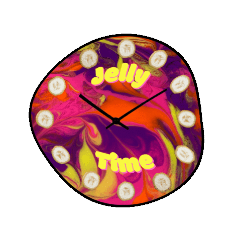 Time Clock Sticker by Loud Lacquer