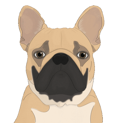 French Bulldog Dogs Sticker