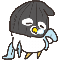Tired Sticker