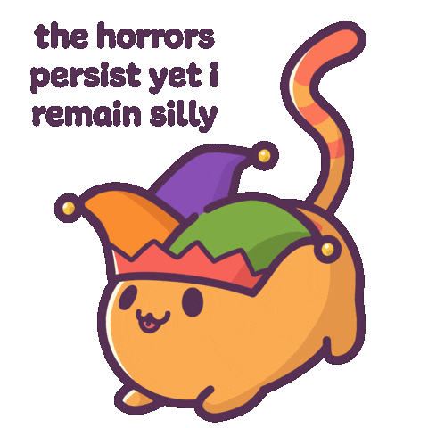 The Horrors Lol Sticker by Castaways