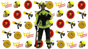 Valencia Axe GIF by Valencia's City Council Firefighter Department