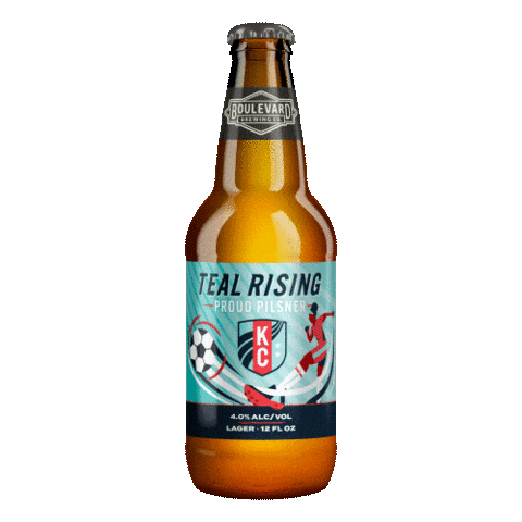 Kansas City Soccer Sticker by Boulevard Beer