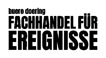 Fachhandel Für Ereignisse Sticker by buero doering