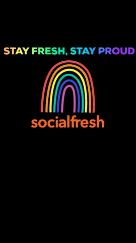 Proud Pride GIF by Social Fresh