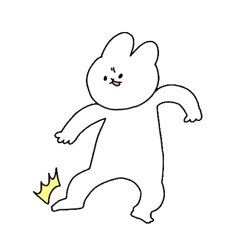Angry Rabbit Sticker