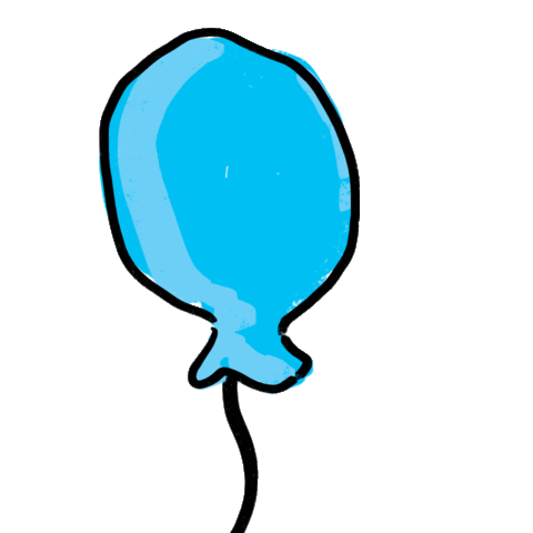 Happy Balloon Sticker