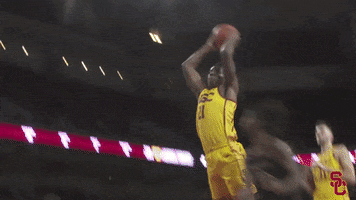 Slam Dunk Basketball GIF by USC Trojans