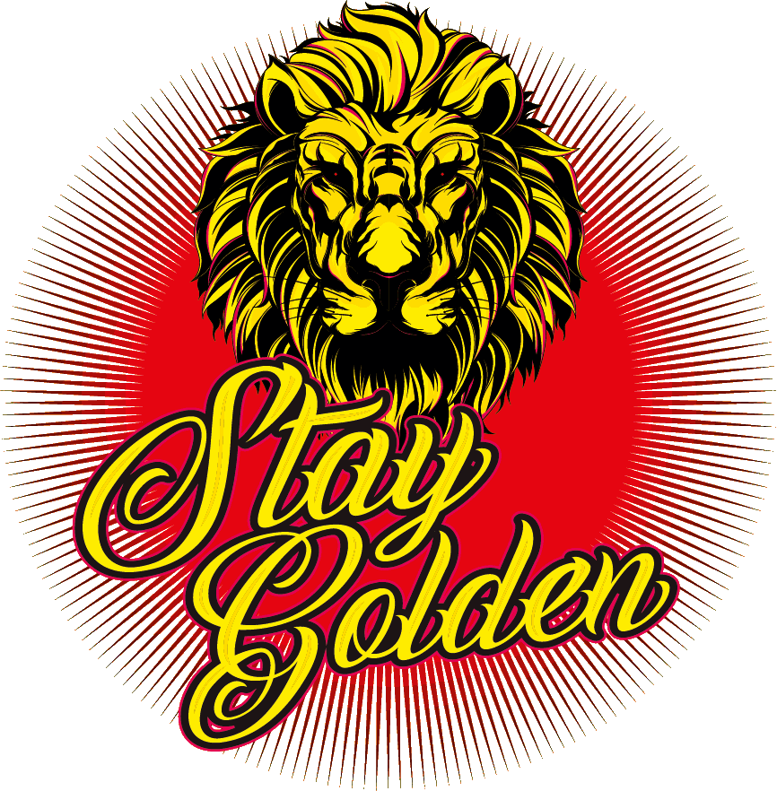 Stay Golden grooming Sticker