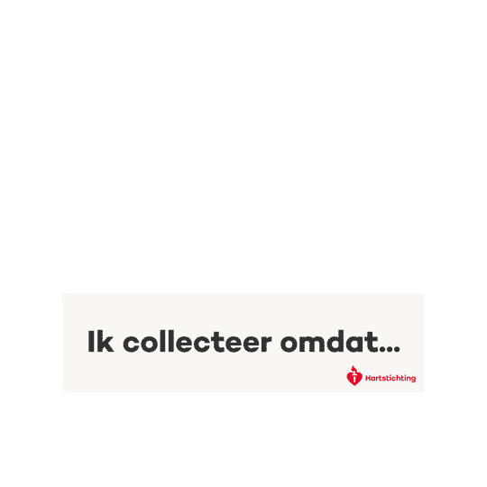 Hartstichting Sticker