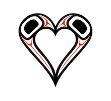 Heart Love Sticker by AKRooted