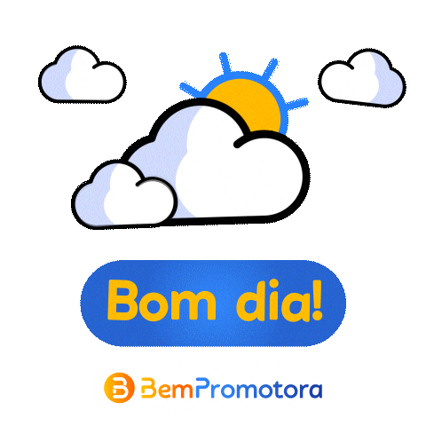 Bom Dia Sol Sticker by Bem Promotora