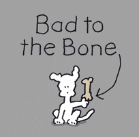Bad To The Bone Dogs GIF by Chippy the Dog