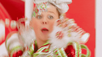 Jojo Siwa Christmas GIF by Meghan Trainor