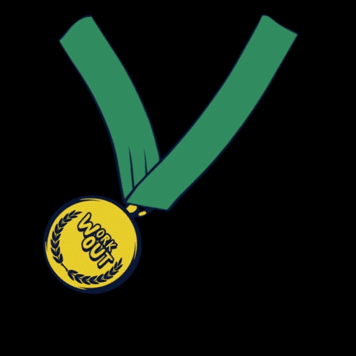 Workout Medal GIF by Brooksrunning
