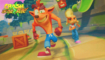 Crash Bandicoot Running GIF by King