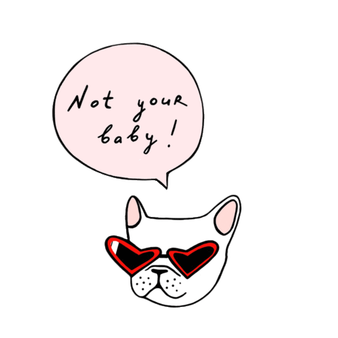 French Bulldog Sunglasses Sticker by Fine Frenchie