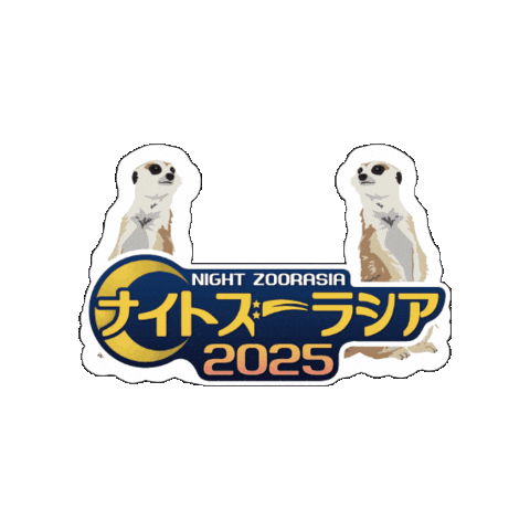 動物 Meerkat Sticker by よこはま動物園ズーラシア