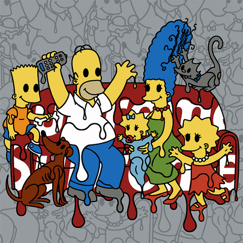 Simpsons Andretanart GIF by Andre