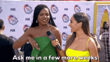Ryan Destiny Ask Me In A Few More Weeks GIF by FOX Teen Choice
