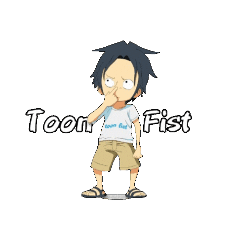 Toon Fist Sticker