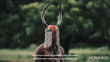 A Visual Exploration Of African Proverbs GIF by NOWNESS